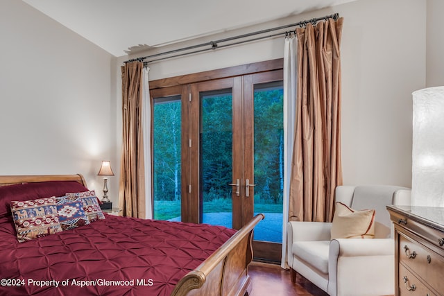 900 Dorais Way, Redstone, CO 81623 - bedroom with access to outside and french doors