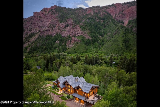 900 Dorais Way, Redstone, CO 81623 - view of mountain background featuring a heavily wooded area