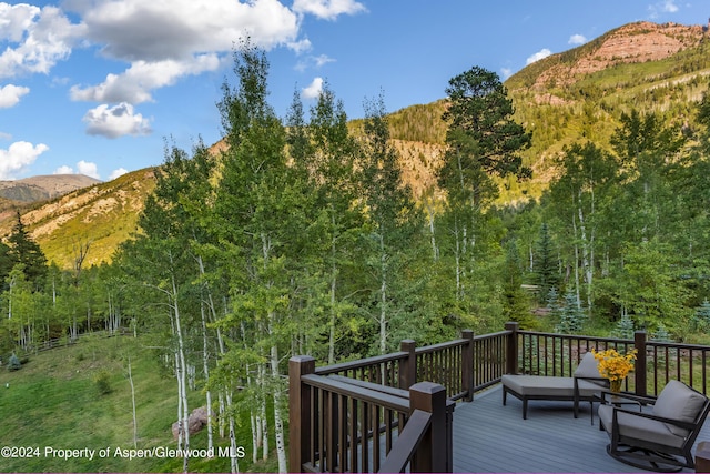 900 Dorais Way, Redstone, CO 81623 - view of mountain background with a forest