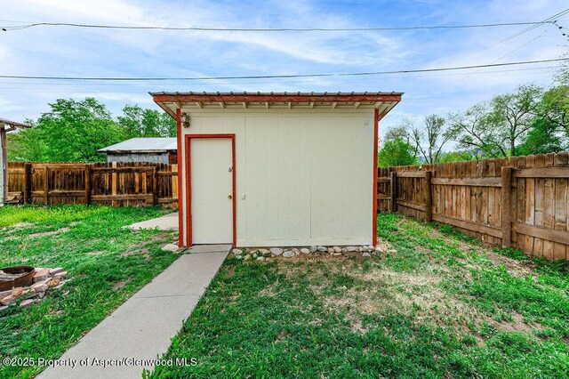 580 Curtis Ave, De Beque, CO 81630 - view of shed