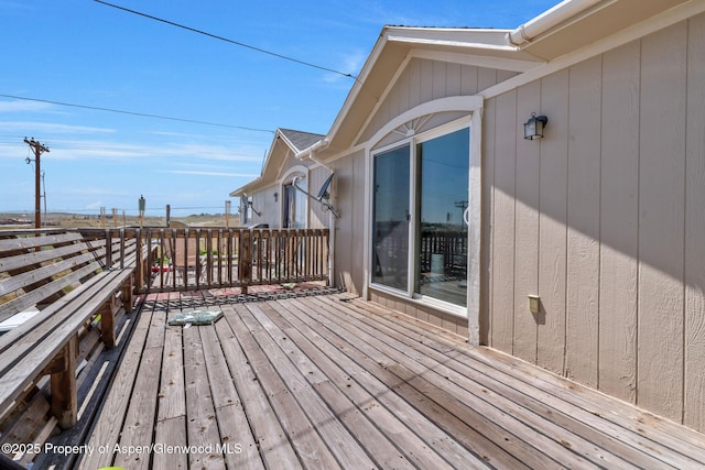 2201/2203 B St, Craig, CO 81625 - view of wooden deck