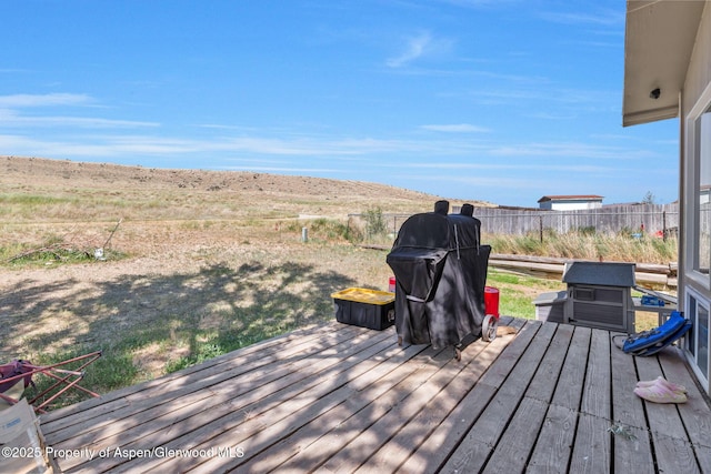 2201/2203 B St, Craig, CO 81625 - deck featuring area for grilling