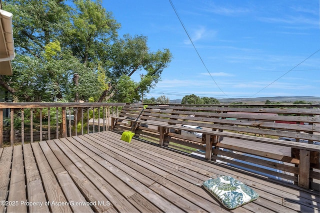 2201/2203 B St, Craig, CO 81625 - view of wooden deck