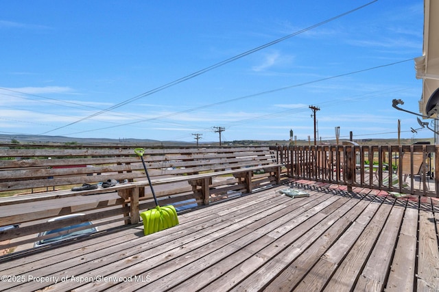 2201/2203 B St, Craig, CO 81625 - view of wooden terrace