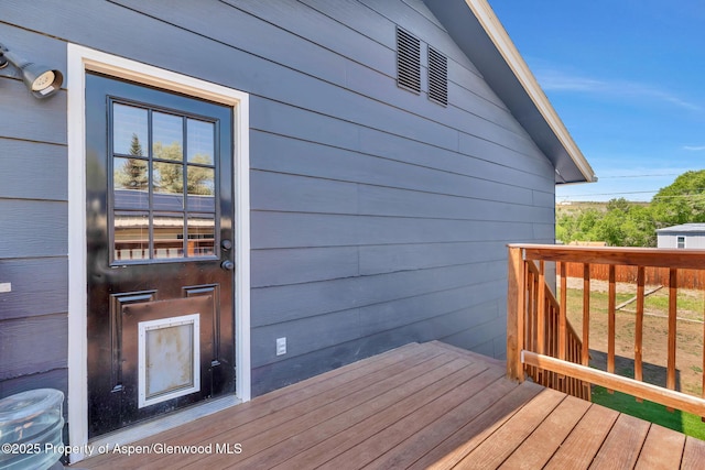 1186 Washington St, Craig, CO 81625 - view of wooden deck