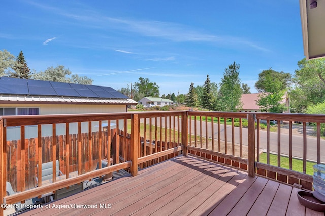 1186 Washington St, Craig, CO 81625 - view of wooden deck