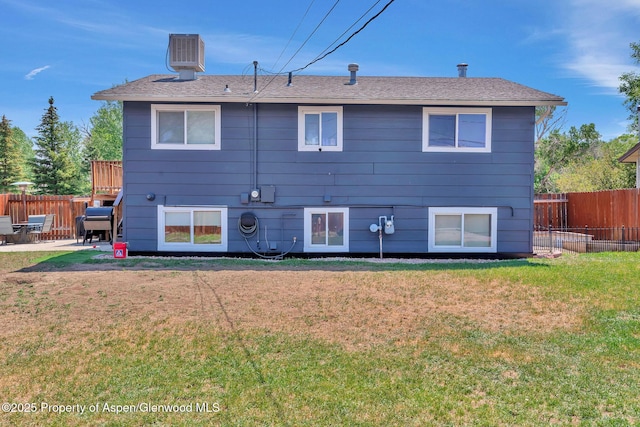 1186 Washington St, Craig, CO 81625 - back of house featuring a patio and a shingled roof
