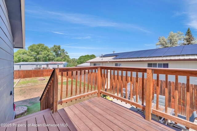1186 Washington St, Craig, CO 81625 - deck featuring a fenced backyard