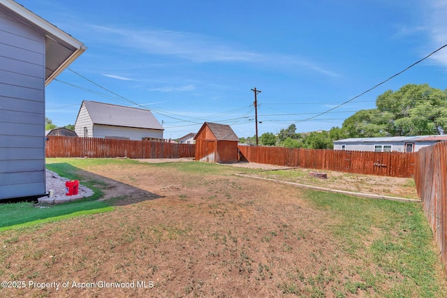 1186 Washington St, Craig, CO 81625 - fenced backyard with a storage shed