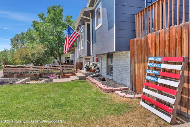 1186 Washington St, Craig, CO 81625 - view of yard featuring a garden