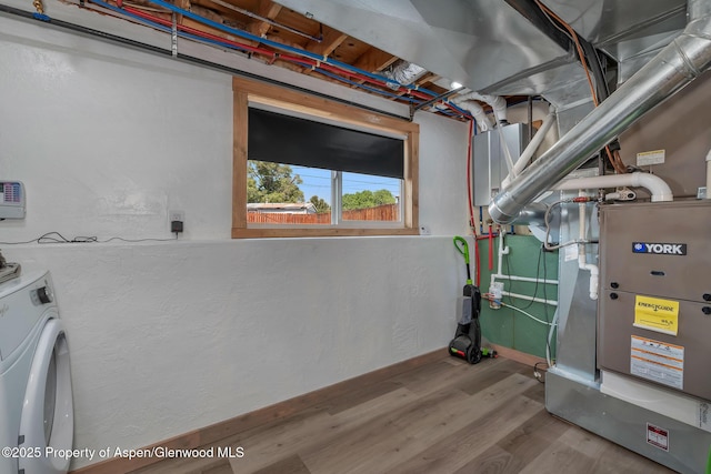 1186 Washington St, Craig, CO 81625 - utility room with washer / clothes dryer and heating unit