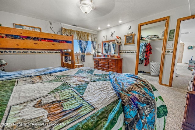 37 Pronghorn Rd, Craig, CO 81625 - bedroom featuring carpet flooring, a closet, and recessed lighting