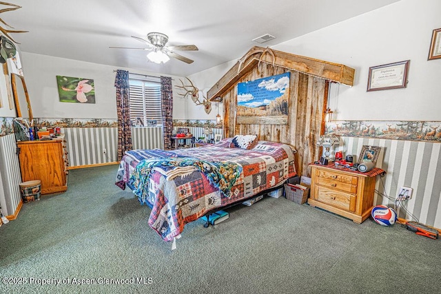 37 Pronghorn Rd, Craig, CO 81625 - bedroom featuring carpet and a ceiling fan