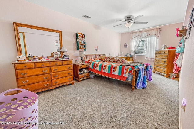 37 Pronghorn Rd, Craig, CO 81625 - bedroom featuring carpet floors and a ceiling fan