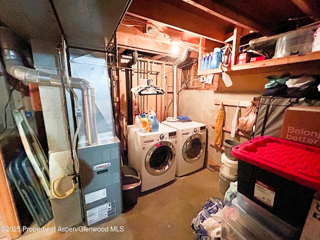 1111 Barclay St, Craig, CO 81625 - washroom with independent washer and dryer