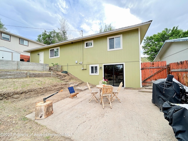 1111 Barclay St, Craig, CO 81625 - rear view of house with a patio