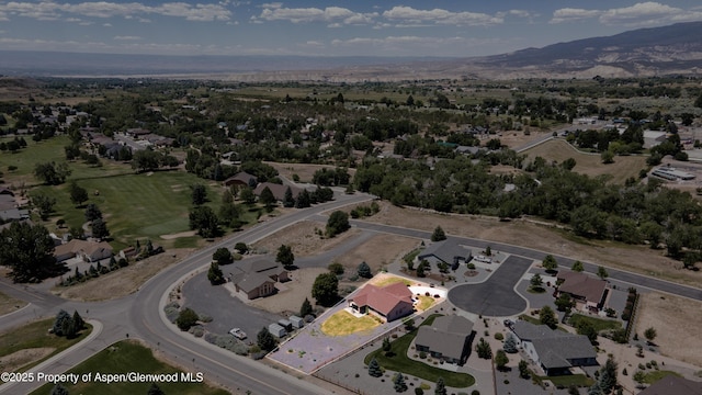 325 SE Cobblestone Ct, Cedaredge, CO 81413 - aerial overview of property's location with mountains