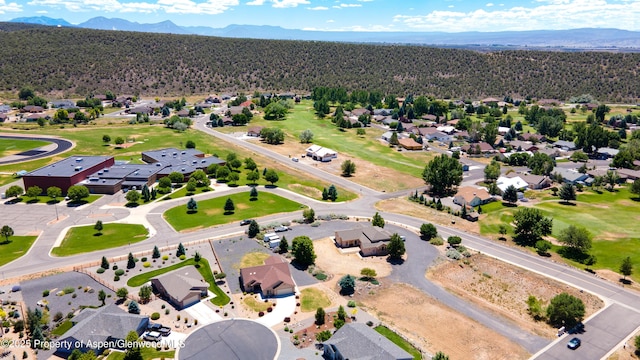 325 SE Cobblestone Ct, Cedaredge, CO 81413 - aerial view of residential area featuring mountains