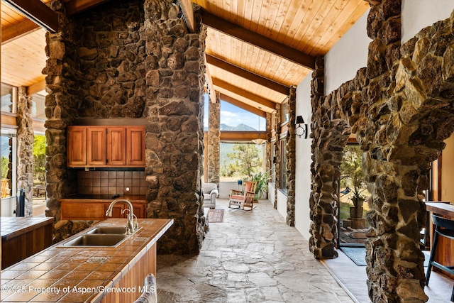 14 Fender Ln, Carbondale, CO 81623 - view of patio featuring a sink