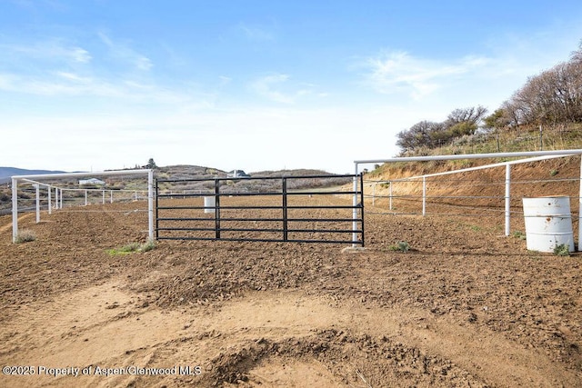 950 Highland Dr, Craig, CO 81625 - view of gate featuring a rural view and fence