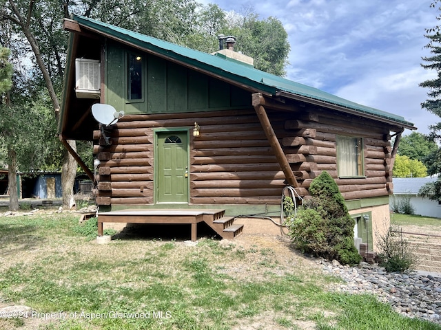 view of back of property