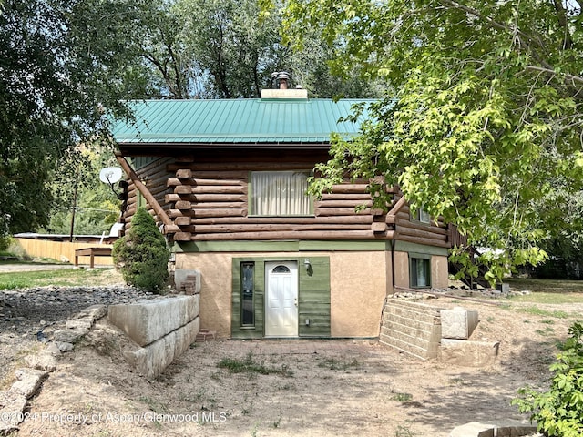 view of rear view of house