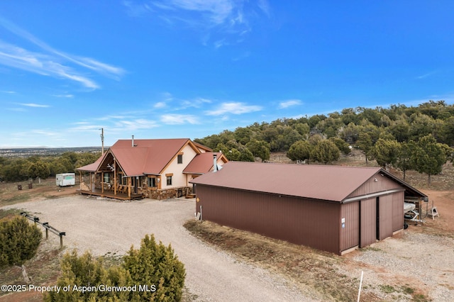 76 County Road 60b, Maybell, CO 81640 - birds eye view of property