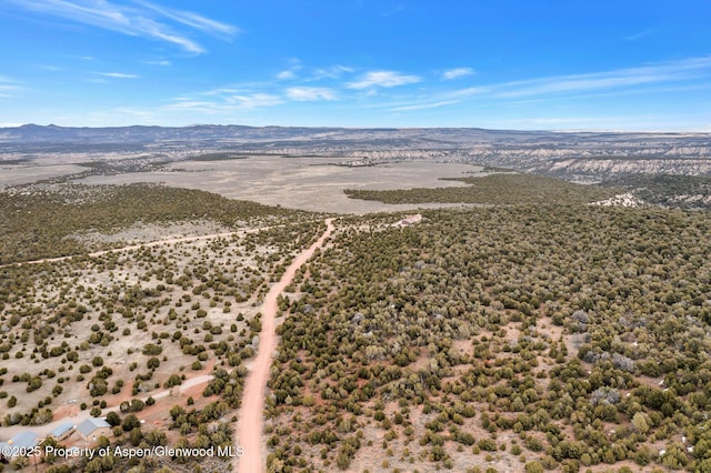 76 County Road 60b, Maybell, CO 81640 - bird's eye view featuring a mountain view