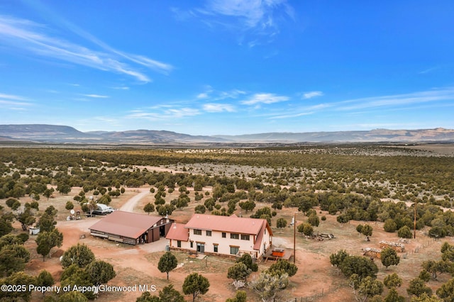 76 County Road 60b, Maybell, CO 81640 - bird's eye view featuring a mountain view