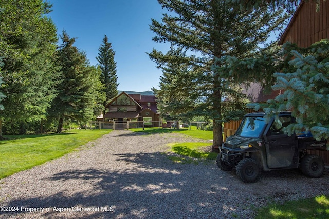 1150 Capitol Creek Rd, Snowmass, CO 81654 - view of dirt / gravel driveway