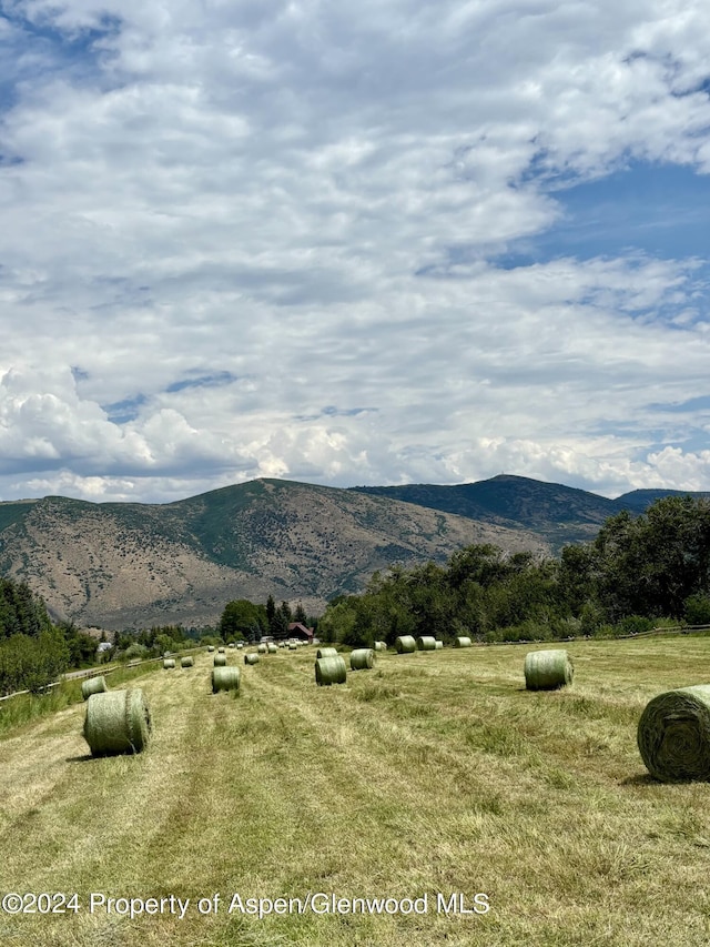 1150 Capitol Creek Rd, Snowmass, CO 81654 - view of mountain backdrop featuring rural landscape