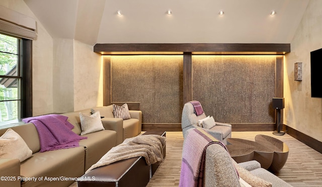 611 Oregon Trl, Aspen, CO 81611 - cinema featuring wood finished floors