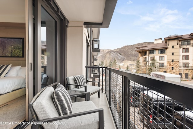 130 Wood Road 256 & 258, Snowmass Village, CO 81615 - balcony featuring a mountain view