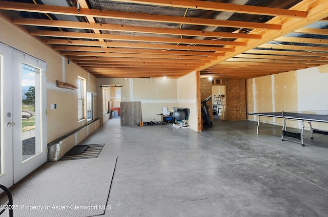 22 Booms Pl, Rifle, CO 81650 - basement with french doors