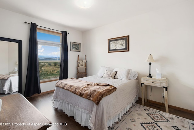 22 Booms Pl, Rifle, CO 81650 - bedroom featuring baseboards and wood finished floors
