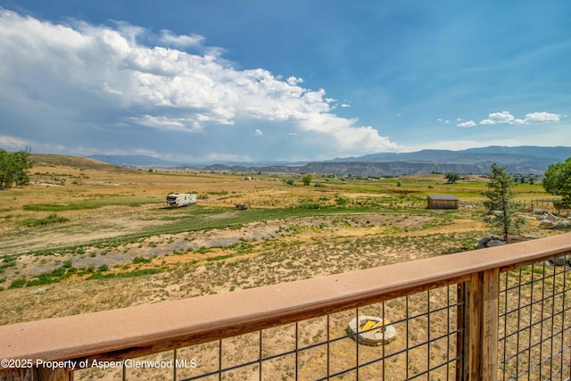 22 Booms Pl, Rifle, CO 81650 - view of mountain backdrop with rural landscape