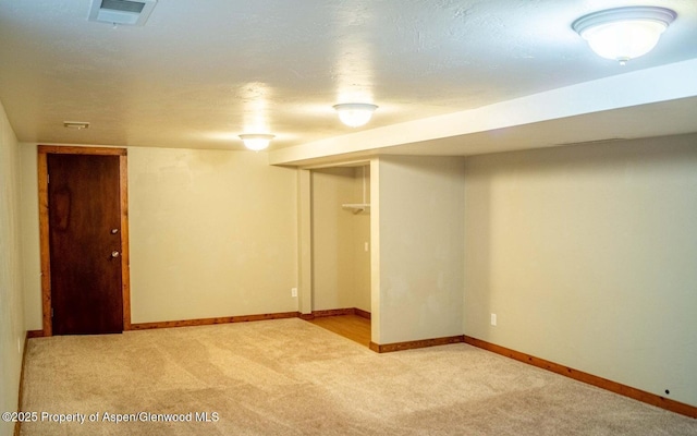 337 E 5 Th St, Rifle, CO 81650 - finished below grade area with carpet and baseboards