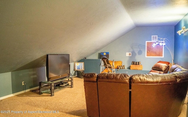 337 E 5 Th St, Rifle, CO 81650 - carpeted living area with lofted ceiling