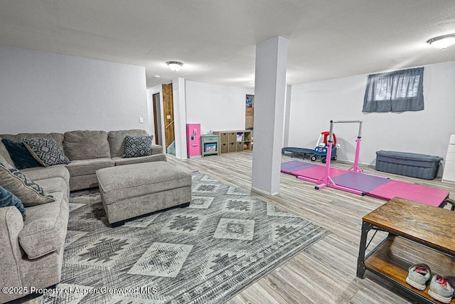 3598 County Road 35, Craig, CO 81625 - living room with wood finished floors