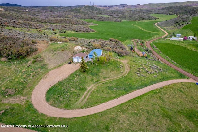 3598 County Road 35, Craig, CO 81625 - aerial view of property's location featuring rural landscape
