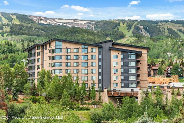 view of property featuring a mountain view