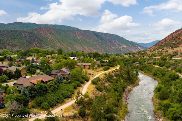 view of mountain feature