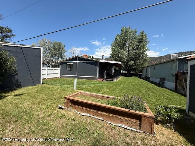 5387 County Road 154 Unit 92, Glenwood Springs, CO 81601 - view of yard with a garden