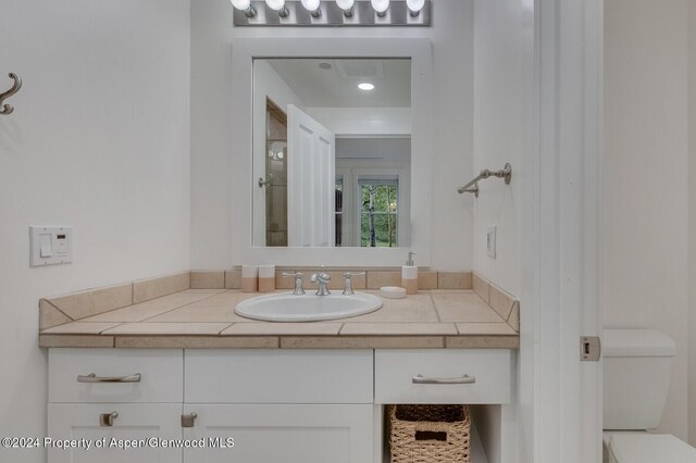 106 Clubhouse Dr Unit 180, Snowmass Village, CO 81615 - bathroom with vanity and toilet