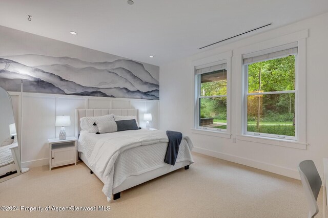 106 Clubhouse Dr Unit 180, Snowmass Village, CO 81615 - bedroom featuring light carpet