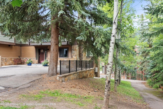 650 S Monarch St Unit 10, Aspen, CO 81612 - view of front of house featuring stone siding