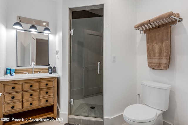 577 Fox Run Dr, Carbondale, CO 81623 - full bath featuring vanity and a stall shower