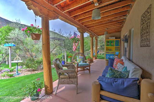 48 Creekside Ct, Glenwood Springs, CO 81601 - view of patio