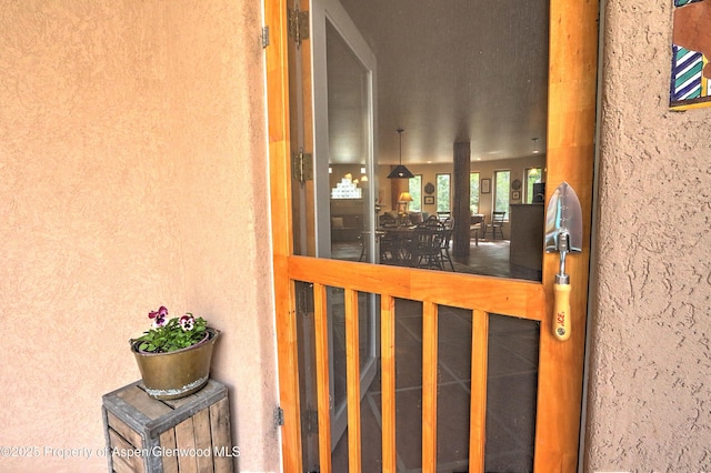 48 Creekside Ct, Glenwood Springs, CO 81601 - property entrance with stucco siding