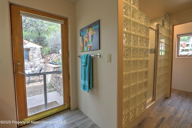 48 Creekside Ct, Glenwood Springs, CO 81601 - hall with wood finished floors